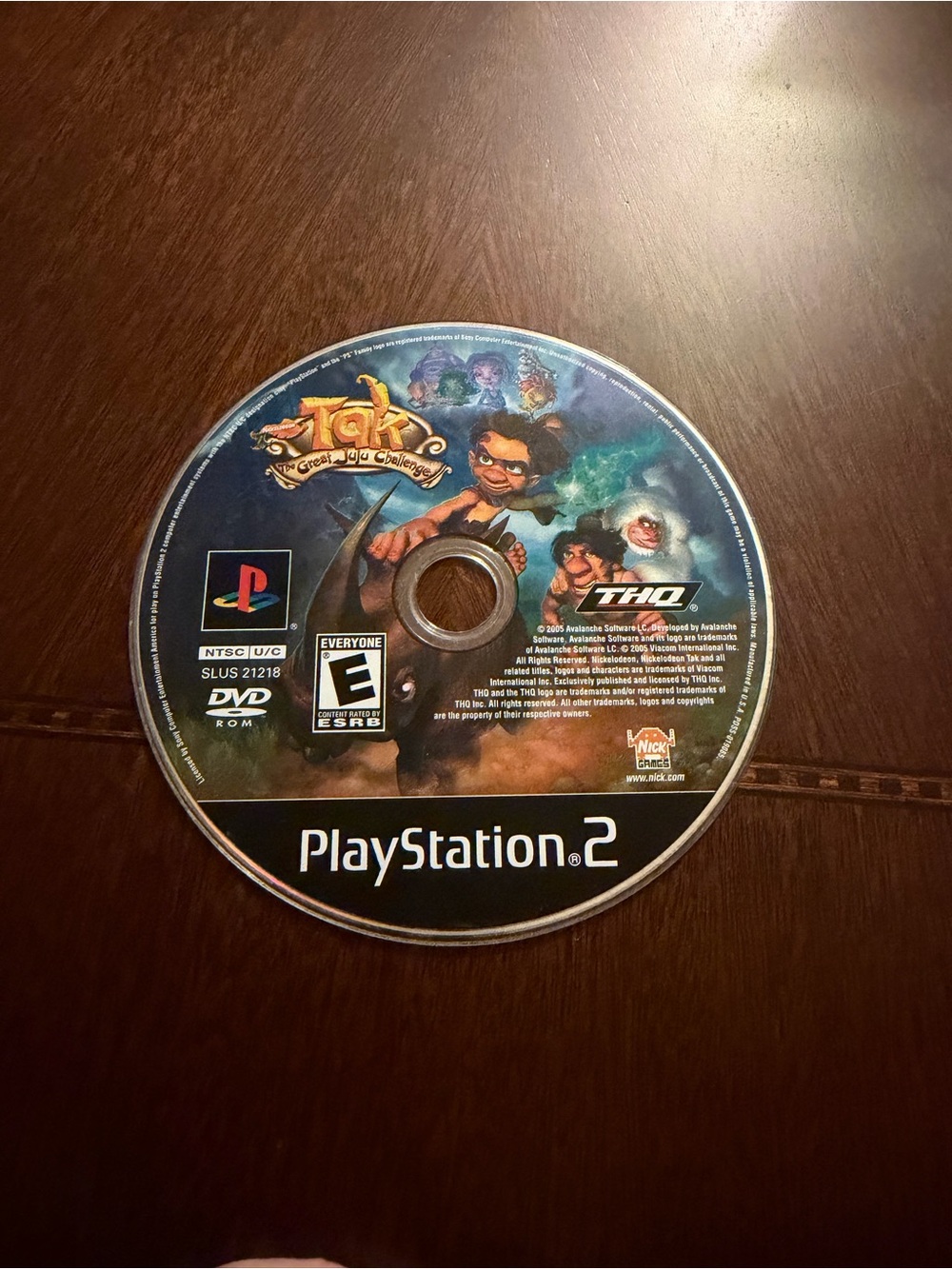 Sony PlayStation 2 Tak: The Great Juju Challenge Disc